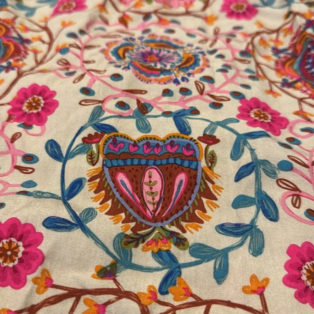 Floral Print Women's Top - Picture 2 of 6